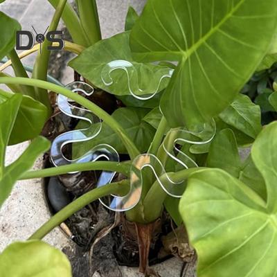 Monstera Plant Support Holder Reusable Flower Shape Plant Grapple Stem Holder Monstera Plant Retaining Support for Indoor Outdoor Plants