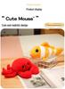 Cartoon Meeresbewohner Plüschtier Set: Schildkröte, Oktopus, Wal, Krabbe Kuscheltiere für Kinder