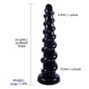 Spiral Special-shaped Anal Plug Adult Masturbator Anal Expander Male Prostate Massage Stick Big Dildo PVC Sex Toy