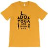Yoga Do Yoga And Enjoy Life T Shirt Bra Pineapple Round Neck Men Spring Casual T