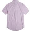 Polo Ralph Lauren Ss24 Pony Logo Embroidered Striped Short Sleeve Shirt Men shirts Pink 710803061-001