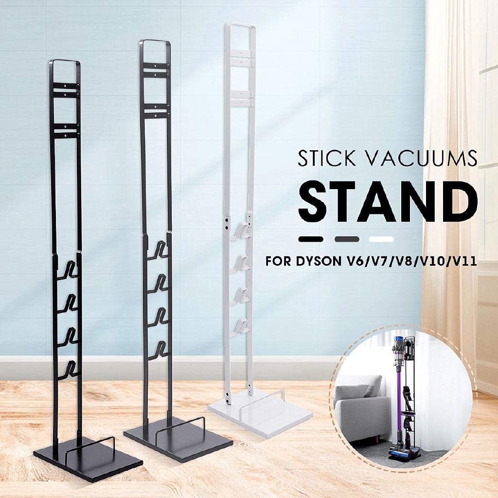 

Подставка для пылесоса Бытовая стойка для хранения Стальная стойка для хранения пылесоса Dyson Аксессуары для хранения Дропшиппинг 22×17×127см белый