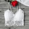 Dámská vesta Crop Lace Wire Bra Spodní prádlo Sexy spodní prádlo s výstřihem do V Košilka S-XL