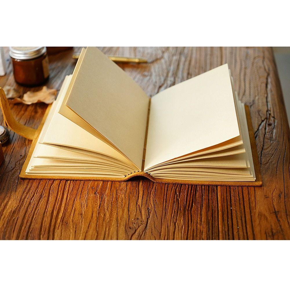 Handmade Leather Bound Journal Vintage Sketch Notebook Antique Daily Notepad  Drawing