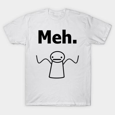 T Shirt Women Meh. T Shirt Harajuku Print Kawaii Tshirt Summer Short Sleeve Female T-Shirt Top Tee