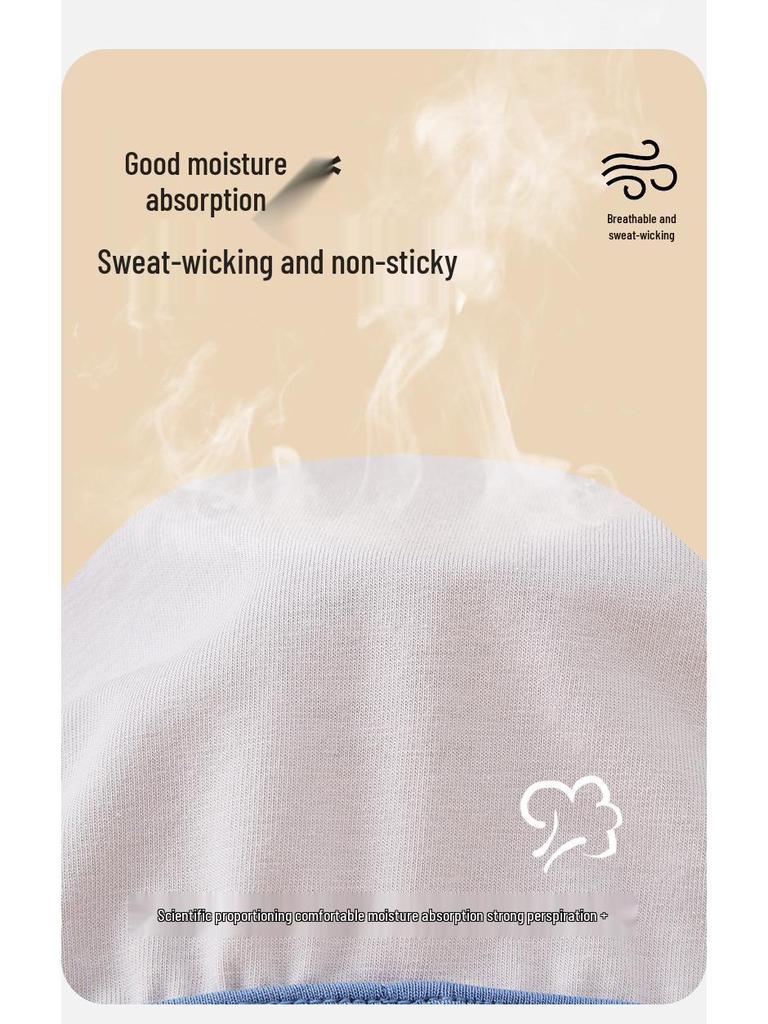 Boys' Pure Cotton Antibacterial Boxer Briefs, Class A, for Teenagers and Older Kids, Comfortable Fit Without Pinching.