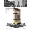 MOC World Famous Architecture Edifice Opera House Building Blocks Villa Savoye Bridge Tower Toy Children Birthday Christmas Gift