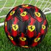 Ferrari Print Size 5 Soccer Ball, Standard Match Football for Sports Game and Team Practice, Ideal Gift for Soccer Fans