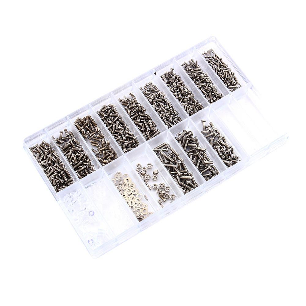 Stainless Steel Eyeglass Screws Repair Kit Small Tiny Screws Watch Screws Repair Kit Small Screw Assortment Watch Repair