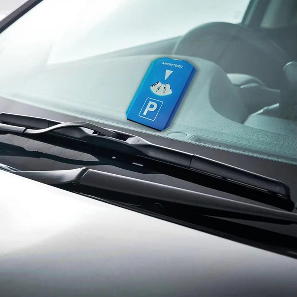 PS Material Parking Timer German STVO Regulation Time Display Disc Parking Meter  Snow Removal