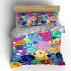 Colorful smiley face icons. Bedding sets Duvet cover sets Duvet covers Pillowcases(1 * Duvet Cover 2 * Pillowcases without duvet insert)