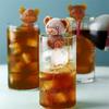 Bear Silicone Ice Cube Mold Food Grade Odourless Cartoon Whiskey Wine Drink Coffee Ice Cream Mould Kitchen Tool