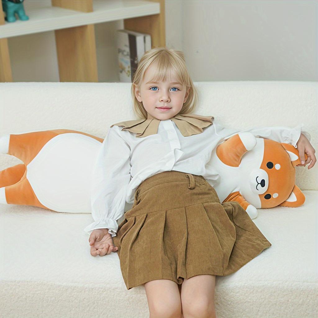 90cm Cute Big Shiba Inu Plush, Large Squishy Shiba Inu Stuffed Animals Toys Plushies, Gift for Kids Girlfriend Birthday