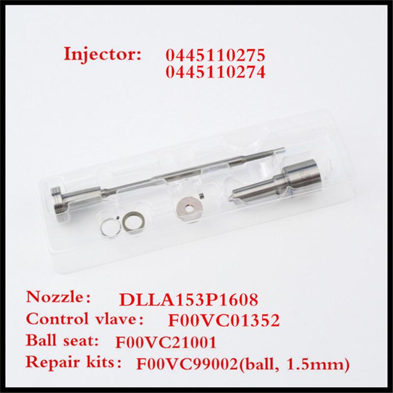 Auto Parts Diesel Common Rail fuel Injector 0445110250, 0445110256, 0445110273, 0445110274, 0445110275, 0445110279, 0445110186