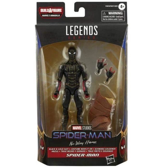 Figurine Marvel Legends No Way Home Spiderman Black 15cm - - - Ocio Stock