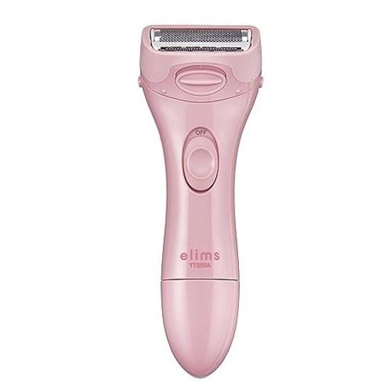 Tescom Ladies Shaver Battery Operated Washable Melty Pink TT250A-P