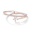 Pentagram Star Bracelet Women Diamond Light Luxury Bracelet Delicate Creative Hand Jewelry Wristband Wristlet Girl Gift
