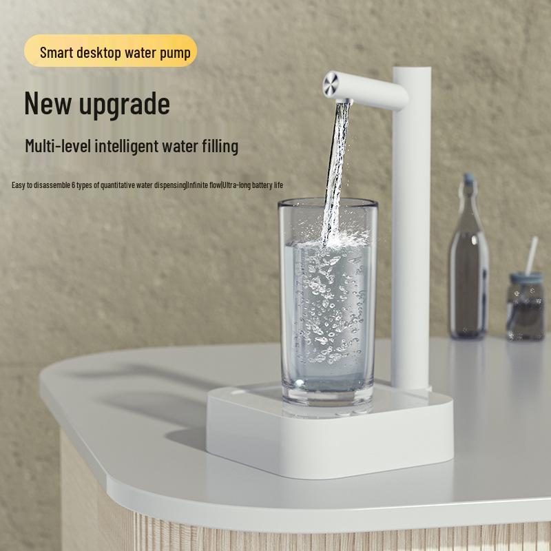 Intelligenter Tischwasserspender: Elektrische Pumpe für Flaschenwasser, Mini-Teezubereiter