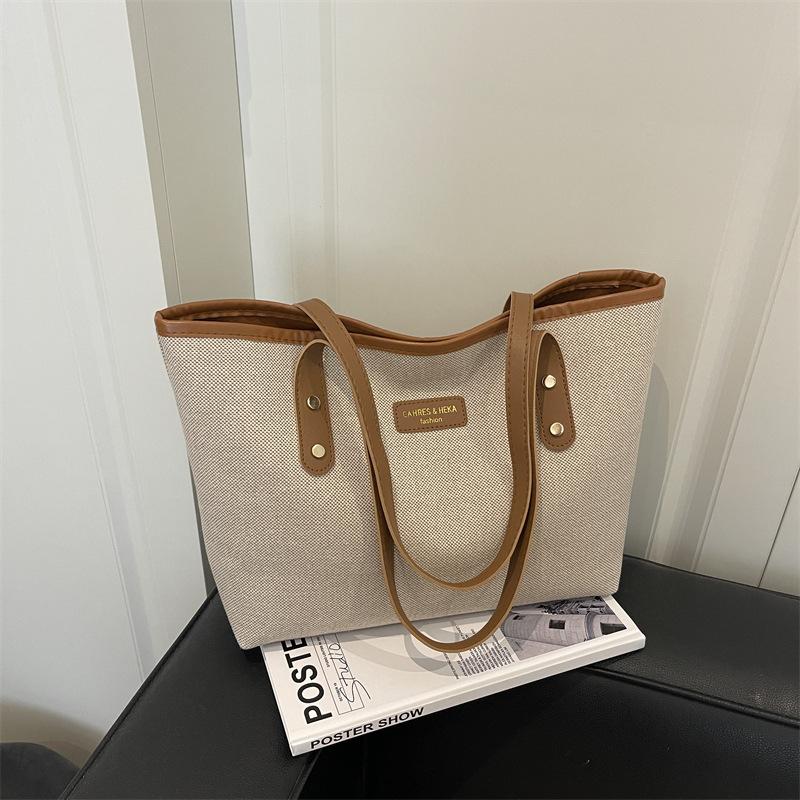 Women's bag 2025 autumn and winter new trendy versatile shoulder underarm bag commuting large capacity tote bag handbag