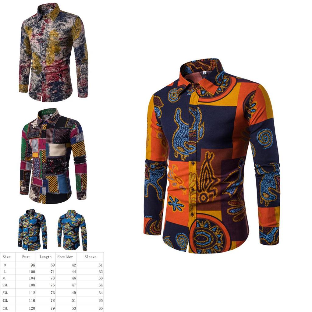 Fashion Mens Summer Casual Dress Shirt With Vibrant Floral Design And Comfortable Cotton Blended Fabric