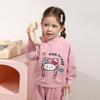 LUSON Infant Girls' Cartoon Sweatshirt & Sport Pants Set