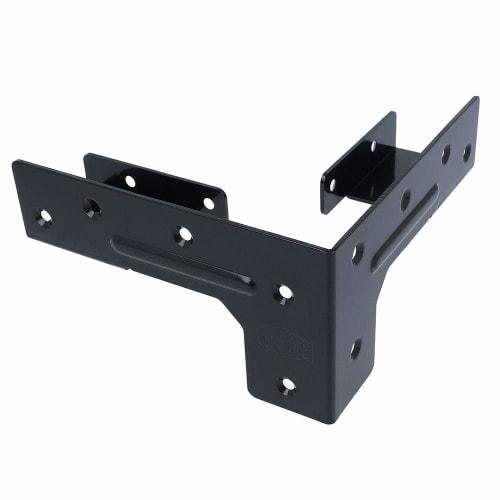 Fort Iron/Black Painted 2X4 Bracket, B4 (1 Piece) FRT-037