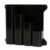 Cable Tie Holder Wall Mounted   Nylon Zip Tie Rack 9.45x8.27x1.77in with Sturdy Wear Resistant Construction for Garage Workshop Toolbox Storag