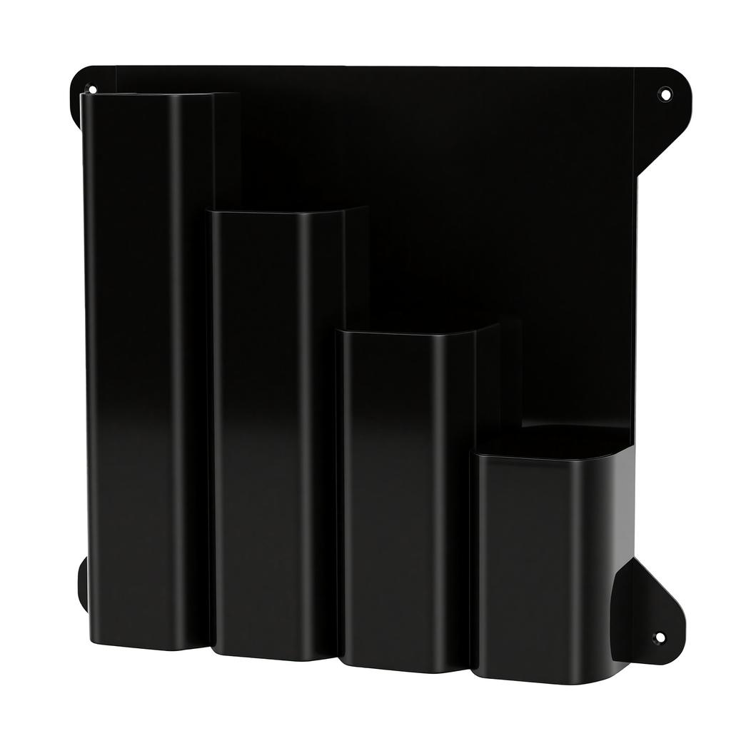 Cable Tie Holder Wall Mounted   Nylon Zip Tie Rack 9.45x8.27x1.77in with Sturdy Wear Resistant Construction for Garage Workshop Toolbox Storag