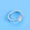 Lindon Classic Copper Alloy Zircon Ring Ladies Jewelry Wedding Promise Party Gift