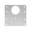 Stainless Steel Cabinet Door Hinge Repair Plate - Fixes and Installs Hinges On Furniture.