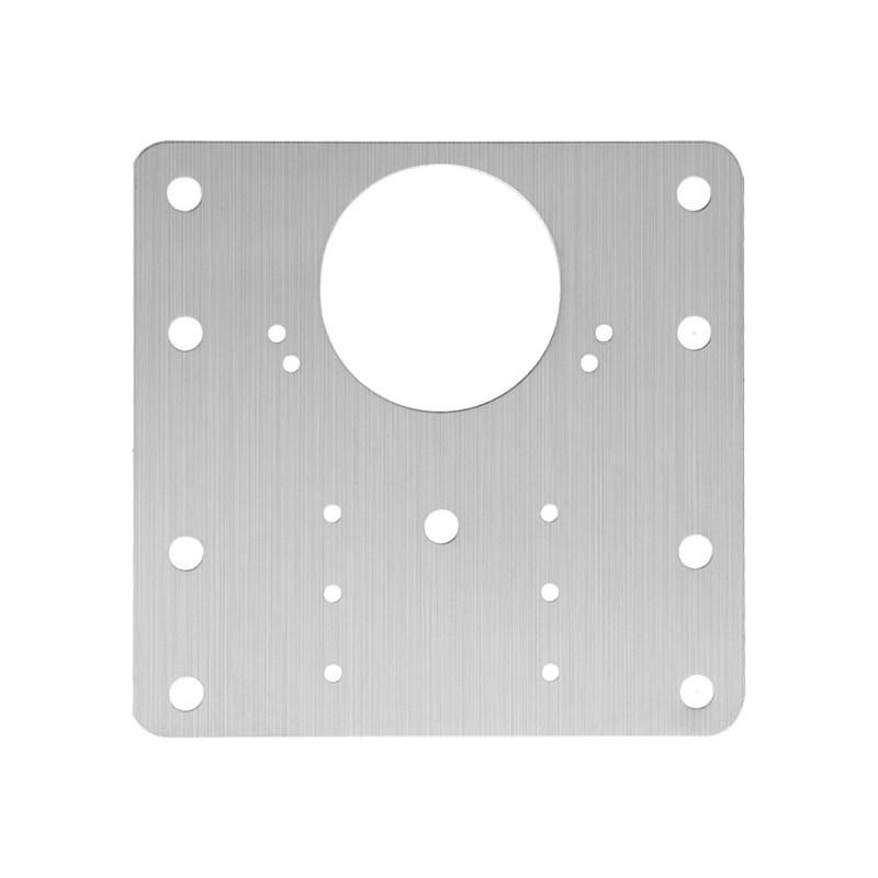Stainless Steel Cabinet Door Hinge Repair Plate - Fixes and Installs Hinges On Furniture.