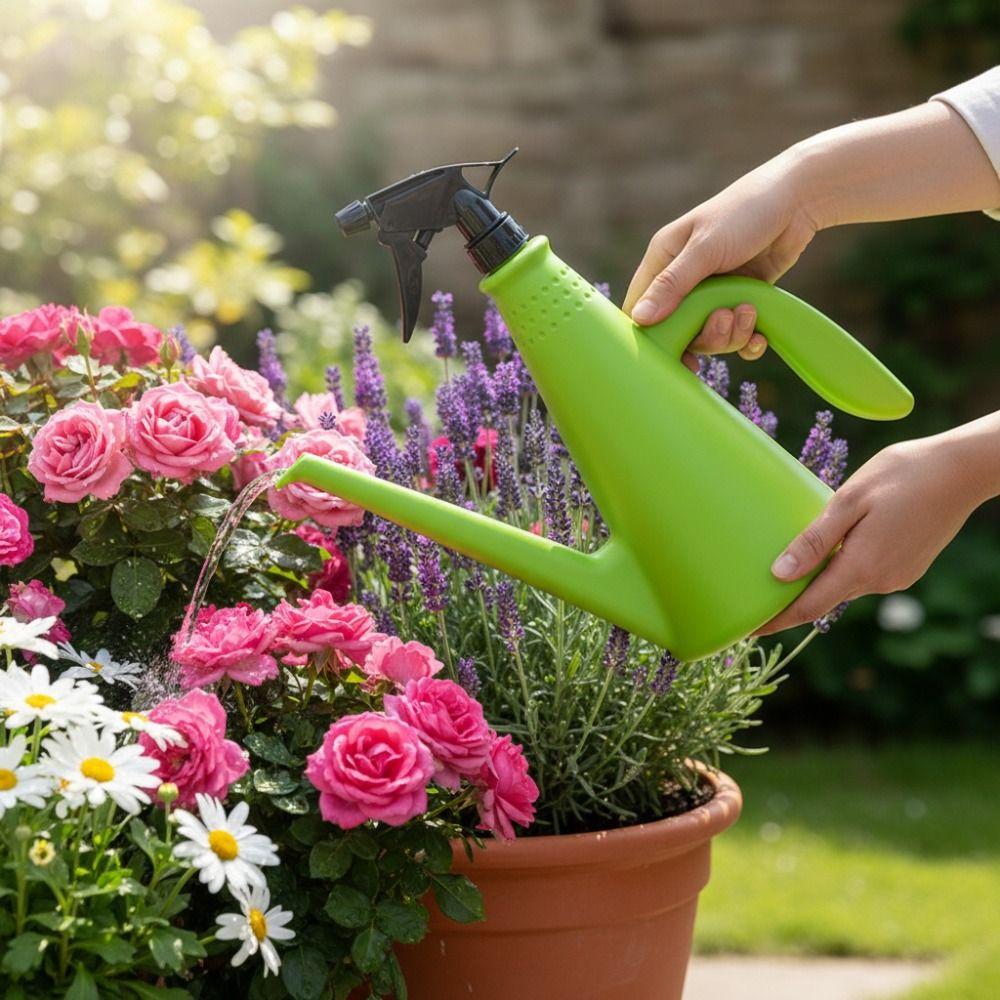 Long Spout Flower Watering Can Large Capacity Potted Plants Sprinkler Plants