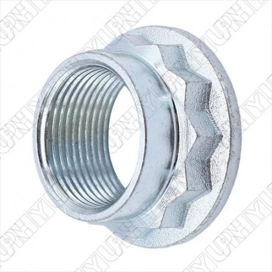 2PCS Car Rear Drive Shaft Axle Hub Nut For BMW E36 E46 Z3 Z4 E87 E90 33406799223