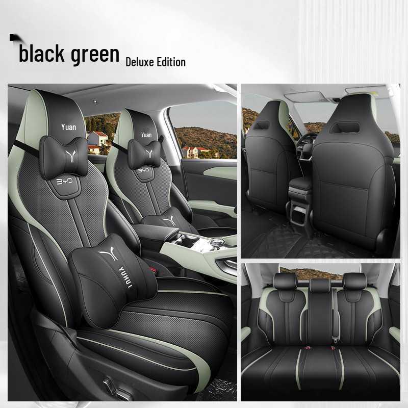 BYD Yuan UP Leather All-Season Car Seat Covers for Five-Seater Models
