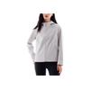Anta Plain Zip-Up Hooded Comfortable Breathable Casual Jacket Women Jackets Galaxy-Gray 962447605-1