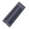 985A 10 Port USB 3.0 Hub USB Splitter Hub USB Docking Station 300MB S High Speed Transmit with Individual Switches 12V