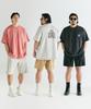 BOOVOOM [Plus Size] Bvm Stamp Label Pocket Stitch T-Shirt
