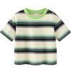 Minibala Kids' Striped Pure Cotton Short Sleeve T-Shirt