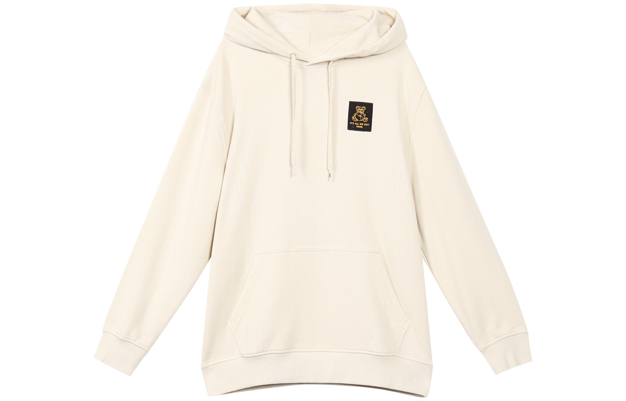 Vans Sweatshirts Unisex Ecru Hooded Moderate Regular VN0A54M72N1 M