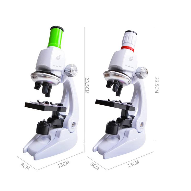 Microscope Kit Lab with Phone Holder Science Educational Toy Gift Refined Biological Microscope for