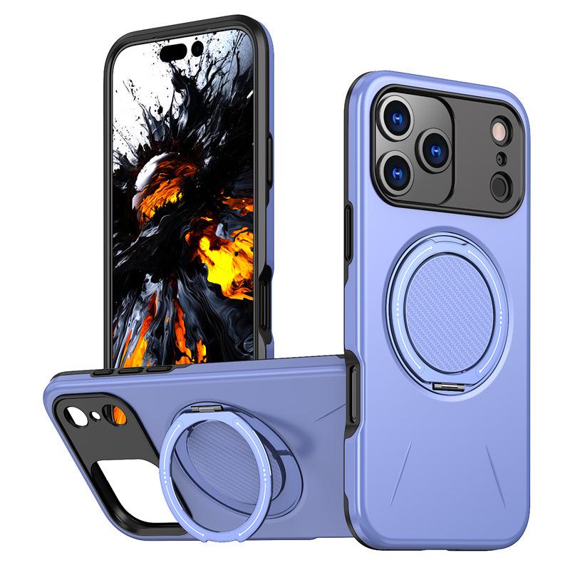 Magnetic iPhone 17 Case with Invisible Stand, Compatible with iPhone 17, Apple Air 16, 15, and 13/14 Pro Models