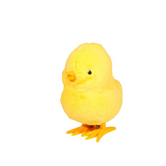 

Заводной цыпленок, плюшевая игрушка для малышей, ползание, опираясь на животик, развивающая милая фаршированная утка, птица, кролик, кукла, ходьба, весенняя Заводная игрушка Chick