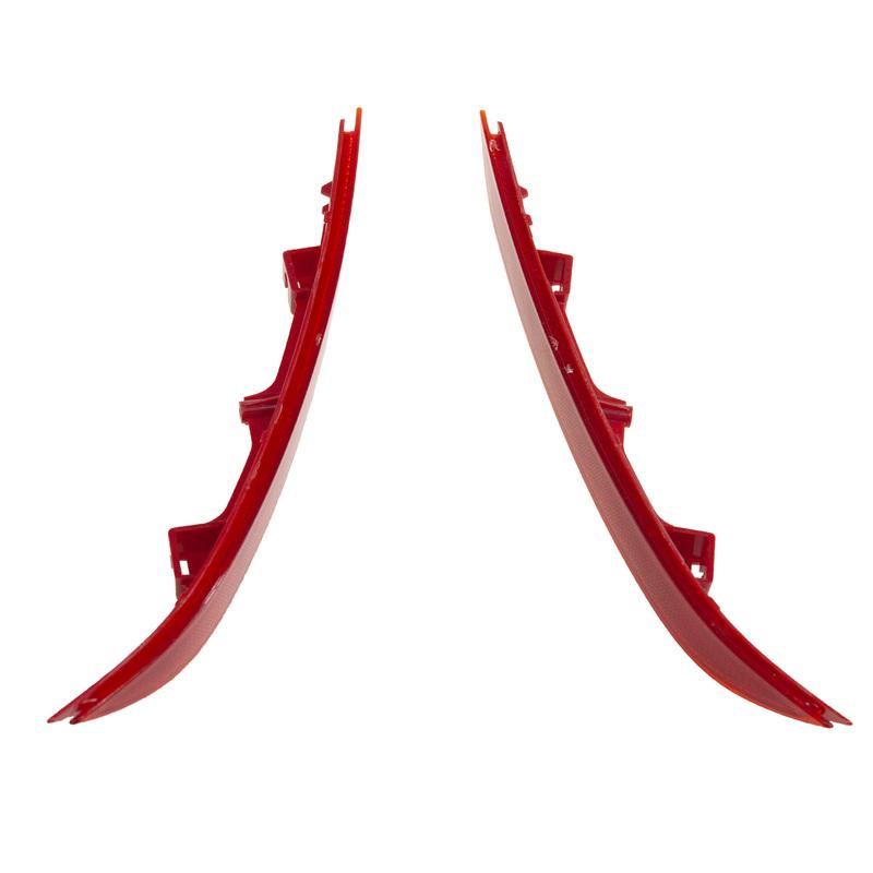 2 Stück Rückseite Links und Rechts Stoßfänger Reflektor Leuchten Set Für Honda Accord 2016-2017 Bremsleuchte HO1185111 33505T2AA11 33555T2AA11