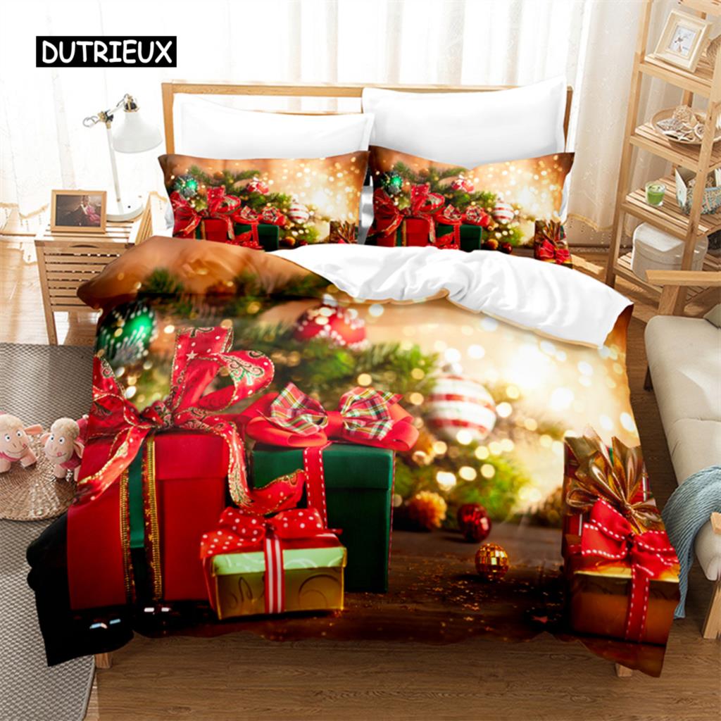 Christmas Gifts Bedding Set Duvet Cover Set 3d Bedding Digital Printing Bed Linen Queen Size Bedding Set Fashion Design