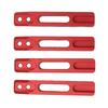 RC Car Rock Sliders High Simulation Aluminium Alloy Professional Metal Side Pedal Step for   SCX6 1Celsius6   10.4in