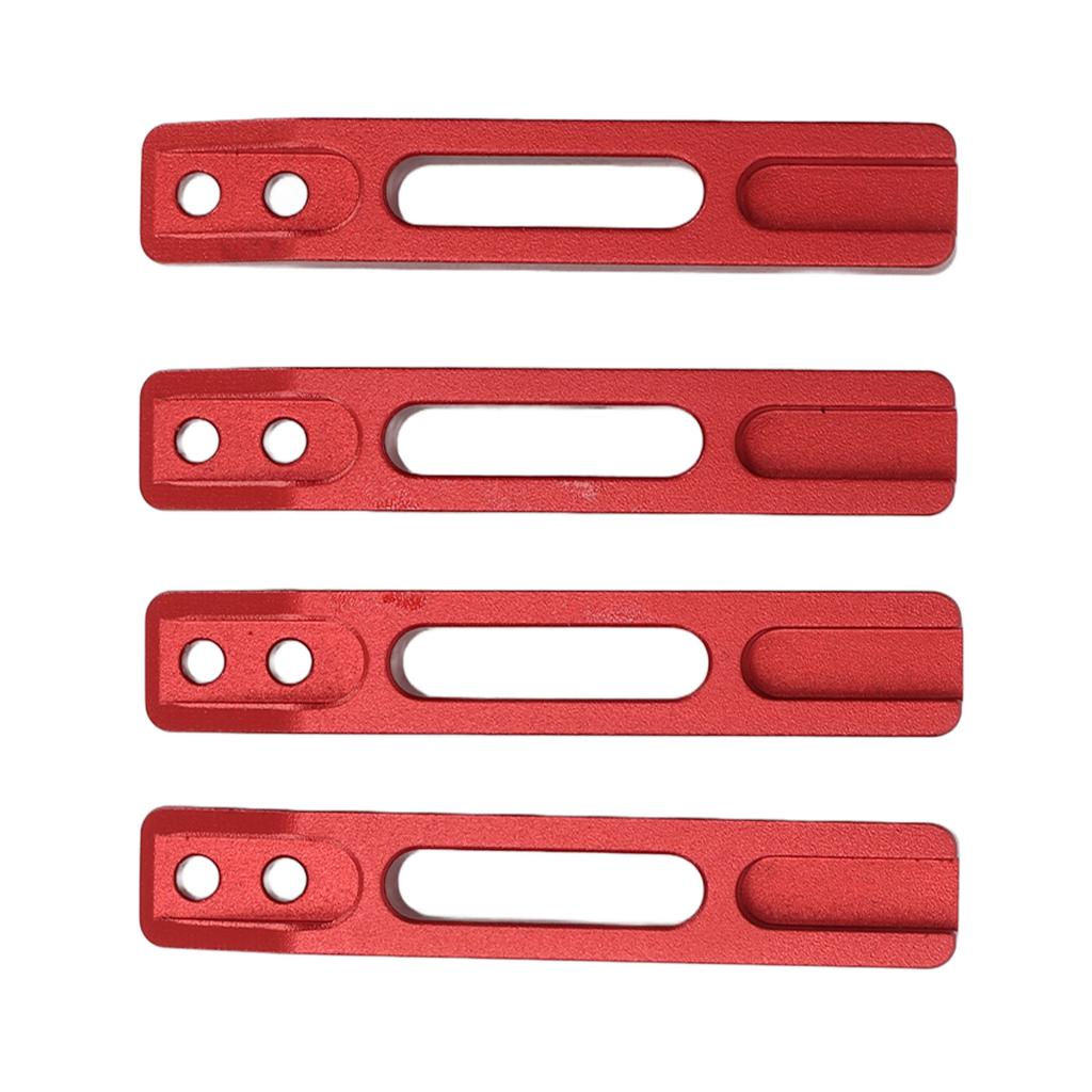 RC Car Rock Sliders High Simulation Aluminium Alloy Professional Metal Side Pedal Step for   SCX6 1Celsius6   10.4in