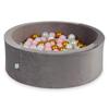 Dry Ball Pit 200 Pieces 90x30 Velvet Lilac: Light Pink, Pearl, Gold