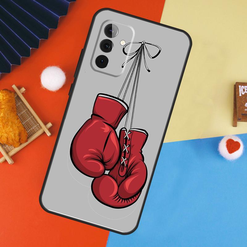 Boxing Gloves Case For Samsung Galaxy A17 A35 A55 A06 A16 A26 A36 A56 A53 A32 A52 A33 A13 A14 A34 A54 A15
