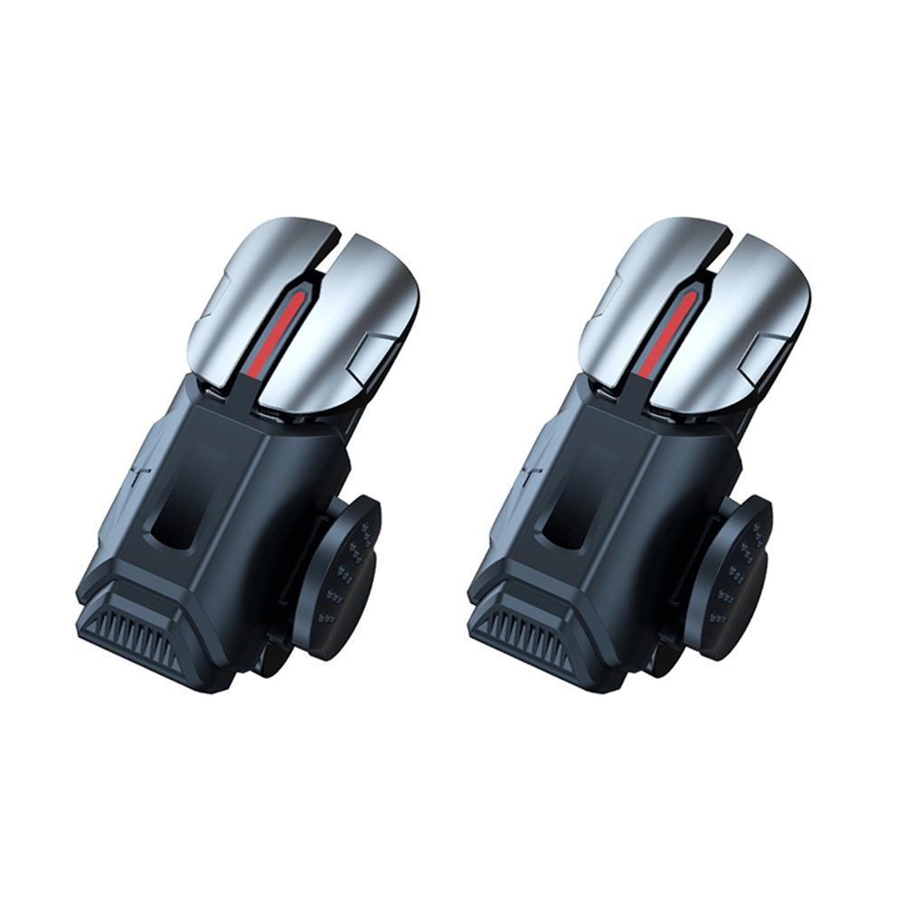 G21 1 Paar 6-Finger-Gamecontroller Gamepad Flexibles, empfindliches Gaming-Ziel-Schießgerät Trigger-Joystick-Taste für PUBG Mobile