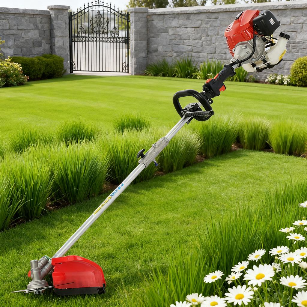 52cc Petrol 3-in-1 Hedge Trimmer - Powerful Chainsaw & Brush Cutter Combo with Guard Accessories